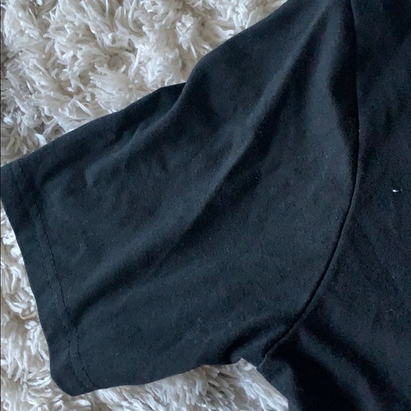 a back and white graphic t- shirt - Picture 3 of 3